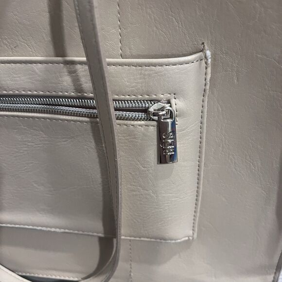 BEIS The Work Tote Beige Bag Travel Lg With Strap/ Interior iPad Snap On Pouch - Picture 3 of 16